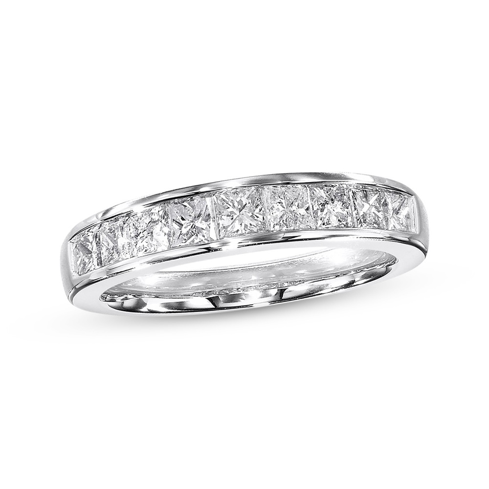 Diamond Anniversary Band 1 ct tw Princess-cut 14K White Gold